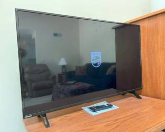 158 Philips 43In. 4K Ultra HD LED Smart Android TV 2021min