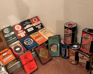These tins are so intriguing.   I never knew there was such a variety and such public interest in these.   