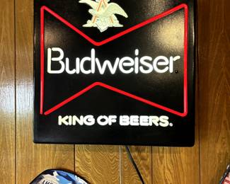 Budweiser sign
