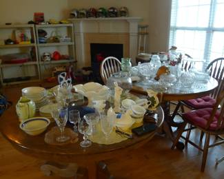 Tables, chairs, glassware and so much more