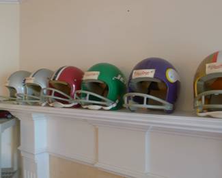 NFL HELMETS are some of the unique items you will find