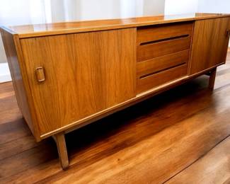 Mid Century Danish Modern Troeds Sideboard