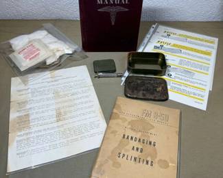 WW2 Ephemera Medical Theme