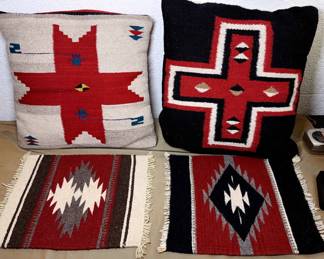 Zapotec Pillow Cover Small Table Top Weavings