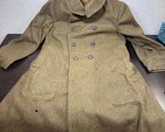 US Army WW2 Wool Overcoat