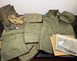 1950s US Army Duffel Bag Uniform