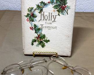 Holly from Tennyson Book Antique Reading Glasses