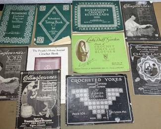 Books on Crochet Lacework