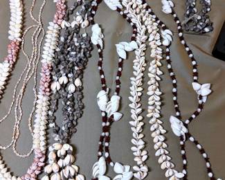 Shell Necklaces or Leis