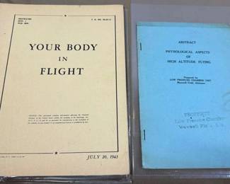 WW2 Era Restricted BookletsFlight Theme