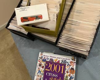 Large Selection of Emroidery Floss/Better Homes & Gardens Cross Stitch Designs