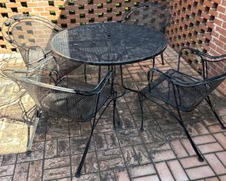 Wrought Iron Patio Set