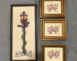 Christmas Cross Stitch by the late Margie Hughes