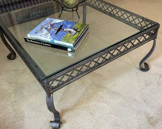 Glass Top Coffee Table