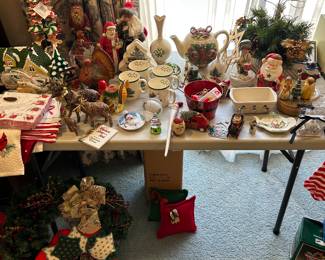 SPODE Christmas Tree Bank/SPODE Mugs/Christmas Decor & Linens
