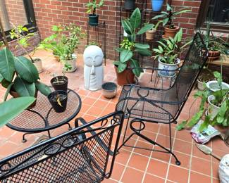 Small patio set