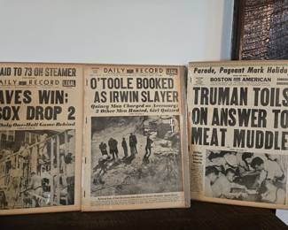 Actual papers from the 40's