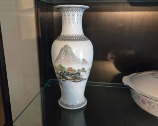 hand painted vase