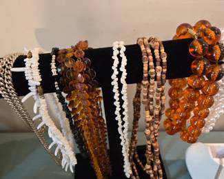 Beaded and coral