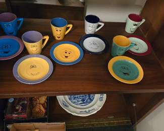 Funky tea set