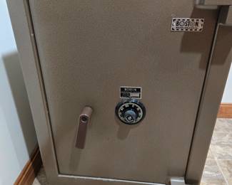 A very heavy safe - we have the combo. You must be able to move it