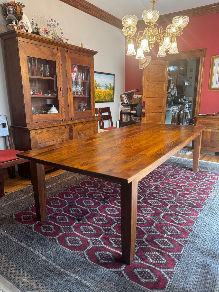 Crate & Barrel Basque Dining Table (104"L x 47"W x 29-1/2"H)