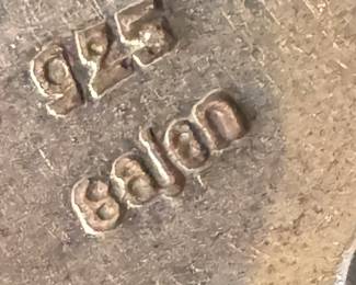 Sterling Silver Brooches