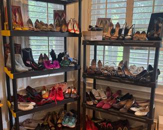 Huge Collection of Women's Shoes (Size Range 8-9)