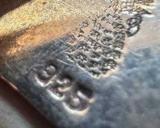 Sterling Silver Clasp & Pendant Necklace