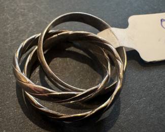 Sterling Silver Braided Ring