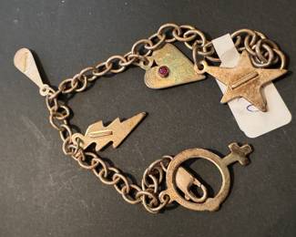 Sterling Silver Charm Bracelet