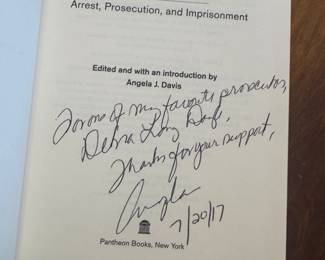 "Policing the Black Man" Autographed by Angela J. Davis