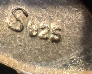 Sterling Silver Butterfly Brooch