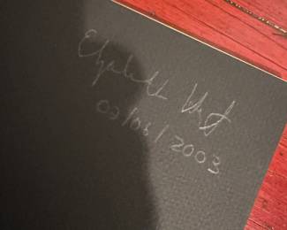 "The Sleepers" Autographed by Elizabeth Heyert