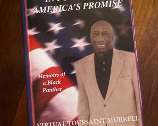 "In Pursuit of America's Promise" Autographed by Virtual Toussaint Murrell