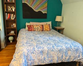 Platform Queen Bed with Mattress