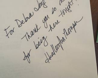 "Blood in the Water" Autographed by Heather Ann Thompson