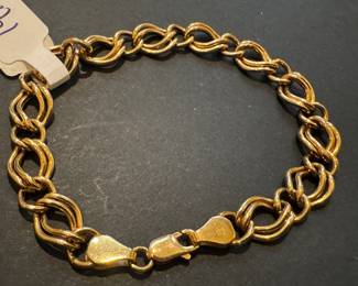 14K Gold Children's Bracelet