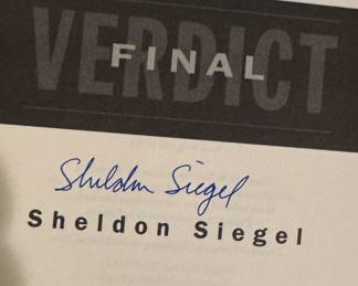 "Final Verdict" Autographed by Sheldon Siegel