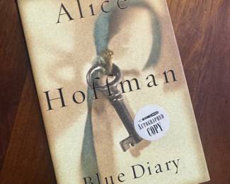 "Blue Diary" Autographed by Alice Hoffman