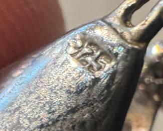 Sterling Silver & Red Coral Earrings