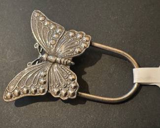 Sterling Silver Butterfly Pin