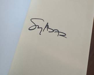 "While Justice Sleeps" Autographed by Stacey Abrams