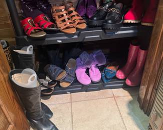 Huge Collection of Women's Shoes (Size Range 8-9)