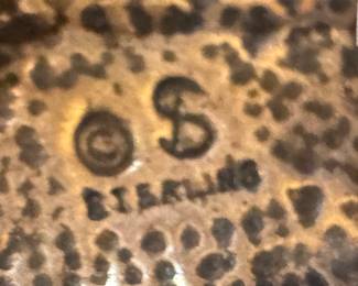 Sterling Silver Buffalo Pin