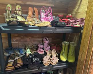 Huge Collection of Women's Shoes (Size Range 8-9)