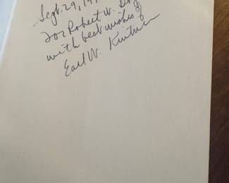 "A Primer on the Law of Deceptive Practices" Autographed by Earl W. Kintner