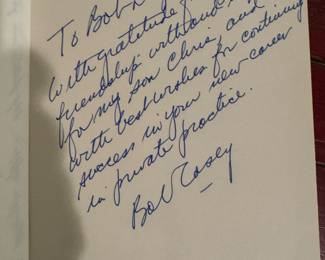 "Fighting for Life" Autographed by Gov. Robert P. Casey