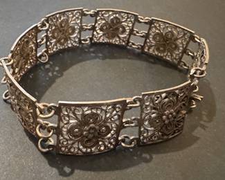 800 Silver Clasp Bracelet