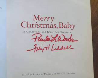 "Merry Christmas, Baby" Autographed by Paula L. Woods & Felix Liddell
